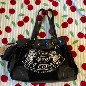 Black vintage Juicy Couture bag